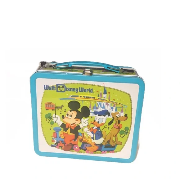 Disney Parks 50th Anniversary Loungefly Shoulder Bag Vault and Tin Lunchbox Set - Picture 6 of 6